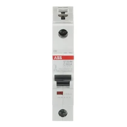 ABB ST201M-C60 — 1-Pole MCB (DIN Rail)