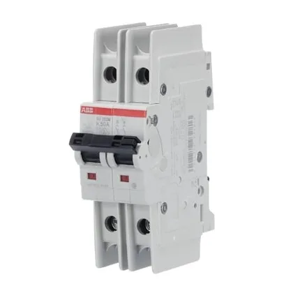 ABB SU202M-K50 — 2-Pole MCB (DIN Rail) (image 3)