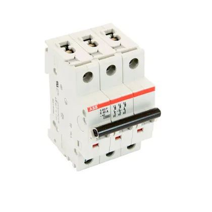 ABB S203P-K40 — 3-Pole MCB (DIN Rail) (image 3)