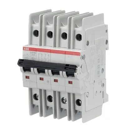 ABB SU204M-C25 — 4-Pole MCB (DIN Rail) (image 3)