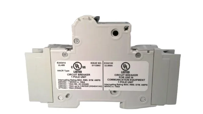 Siemens 5SJ4103-7HG42 — 1-Pole MCB (DIN Rail) (image 5)