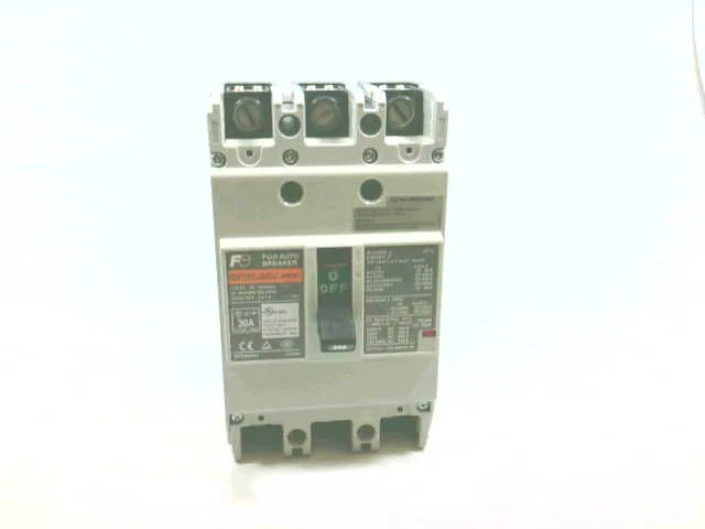 Fuji Electric BW125JAGU-3P030SB — Fuses & Fuse Holders (image 4)