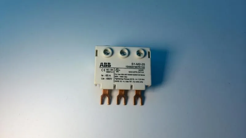 ABB S1-M2-25 — Motor Control Accessories