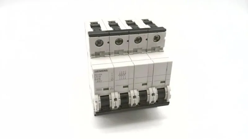 Siemens 5SY6425-8 — 4-Pole MCB (DIN Rail)