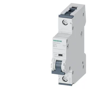 Siemens 5SY5106-6 — 1-Pole MCB (DIN Rail)