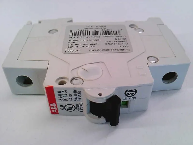 ABB S201U-K32 — 1-Pole MCB (DIN Rail) (image 2)