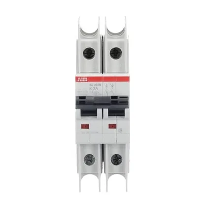 ABB SU202M-K3 — 2-Pole MCB (DIN Rail) (image 3)