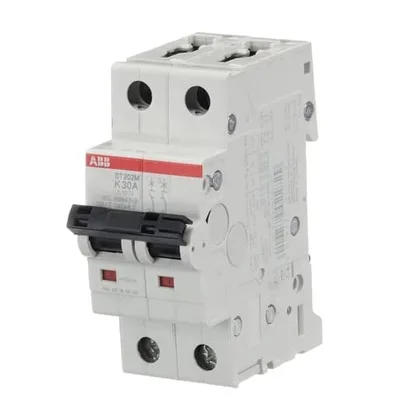 ABB ST202M-K30 — 2-Pole MCB (DIN Rail) (image 3)