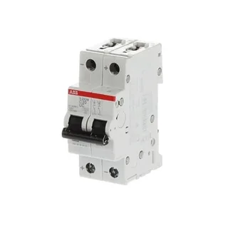 ABB S202MUC-C20 — 2-Pole MCB (DIN Rail)