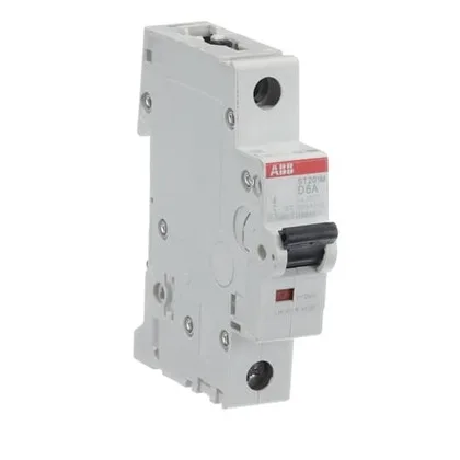 ABB ST201M-D6 — 1-Pole MCB (DIN Rail) (image 2)