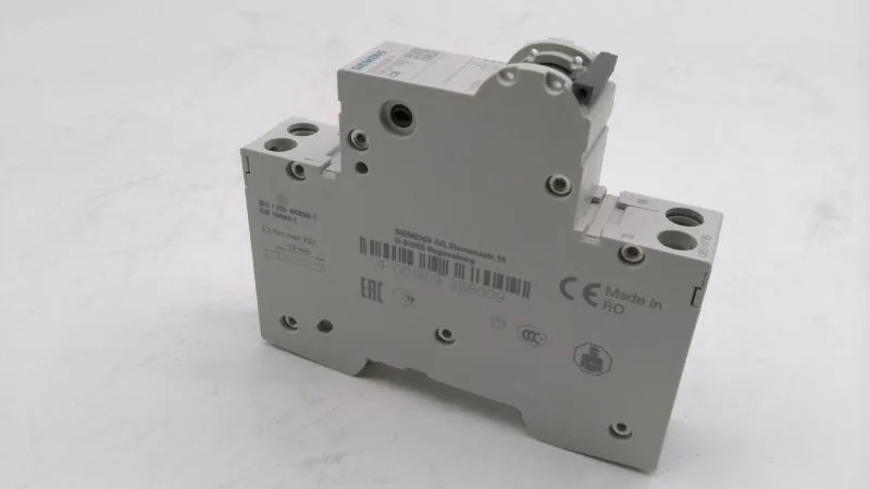 Siemens 5SY6008-7 — 1-Pole MCB (DIN Rail) (image 2)