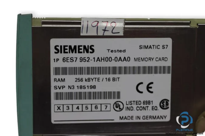 Siemens 6ES7952-1AH00-0AA0 (image 4)