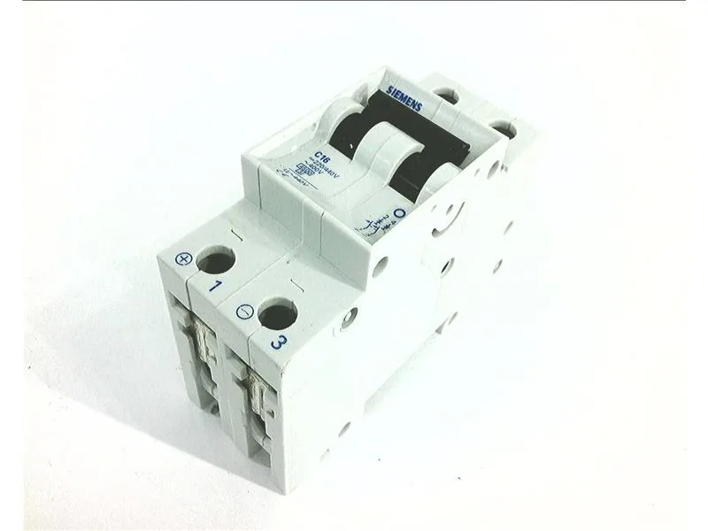 Siemens 5SX5213-7 — 2-Pole MCB (DIN Rail)