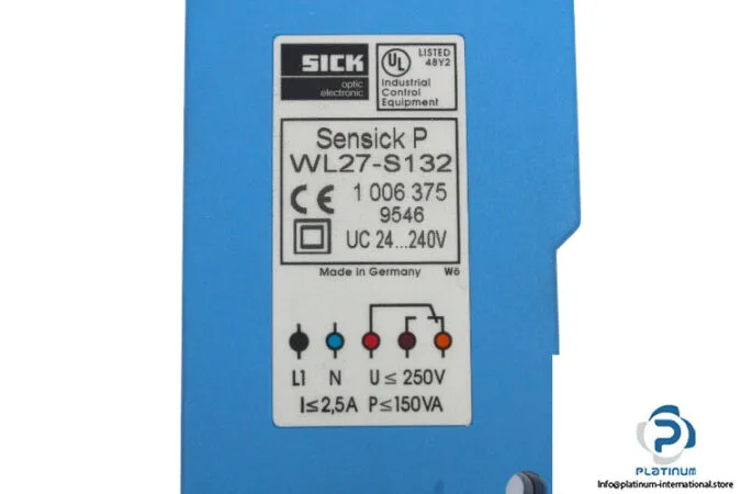 SICK WL27-S132 — Photoelectric Sensors (image 3)