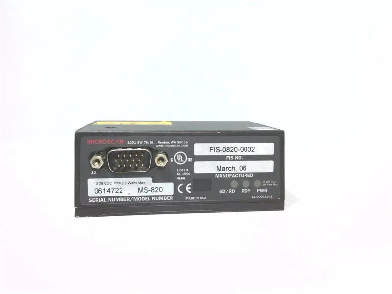 Omron FIS-0820-0002 — Machine Vision & Barcode (image 2)