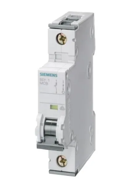 Siemens 5SY4101-6 — 1-Pole MCB (DIN Rail) (image 2)