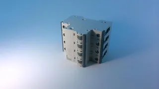Siemens 5SY6625-6 — 4-Pole MCB (DIN Rail) (image 2)