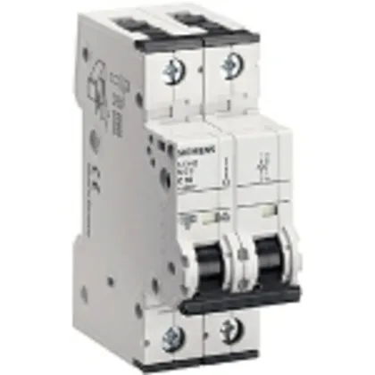 Siemens 5SY4250-8 — 2-Pole MCB (DIN Rail) (image 2)