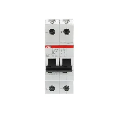 ABB S202MUC-K6 — 2-Pole MCB (DIN Rail) (image 2)