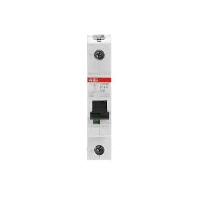 ABB S201MUC-K4 — 1-Pole MCB (DIN Rail) (image 2)