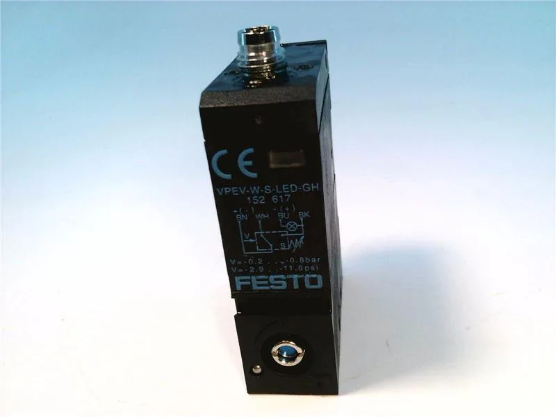 Festo VPEV-W-S-LED-GH Vacuum Switch — Pressure Sensors