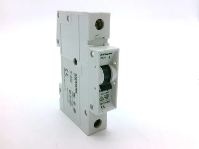 Siemens 5SX2115-7 — 1-Pole MCB (DIN Rail) (image 2)