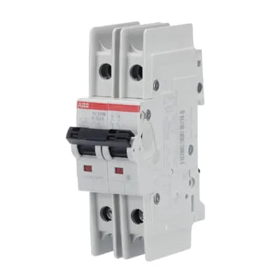 ABB SU202M-K50 — 2-Pole MCB (DIN Rail) (image 4)