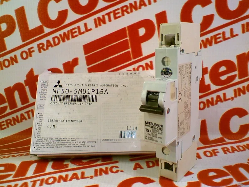 Mitsubishi Electric NF50-SMU1P15A — Molded Case Circuit Breakers (MCCB) (image 2)