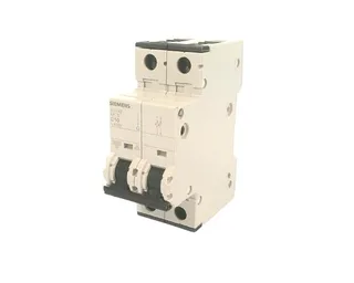 Siemens 5SY4210-7 — 2-Pole MCB (DIN Rail) (image 2)