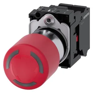 Siemens 3SU1152-1GB20-3CW0 — Emergency Stop Pushbuttons