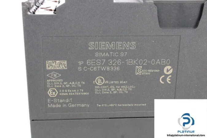 Siemens 6ES7326-1BK02-0AB0 — Digital Input Modules (image 5)