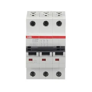 ABB ST203M-K32 — 3-Pole MCB (DIN Rail) (image 2)