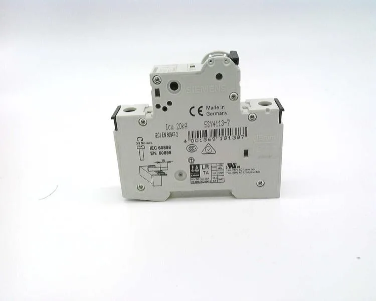 Siemens 5SY4113-7 — 1-Pole MCB (DIN Rail) (image 4)