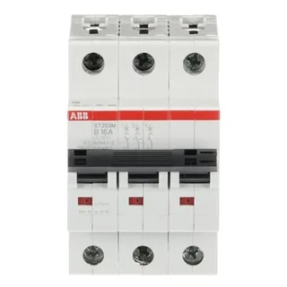 ABB ST203M-B16 — 3-Pole MCB (DIN Rail) (image 3)