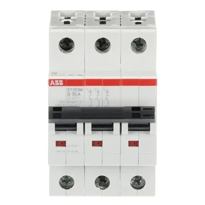 ABB ST203M-B16 — 3-Pole MCB (DIN Rail) (image 3)
