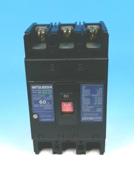 Mitsubishi Electric NF100-CP-3P-60A — Molded Case Circuit Breakers (MCCB) (image 2)
