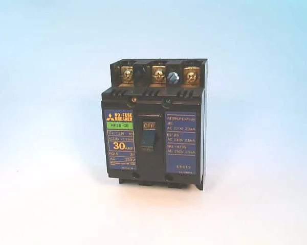 Mitsubishi Electric NF30-CB-30A — Molded Case Circuit Breakers (MCCB) (image 4)