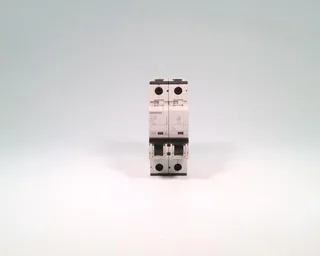 Siemens 5SY62MCB-D2 — 2-Pole MCB (DIN Rail) (image 4)