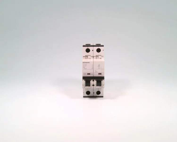 Siemens 5SY62MCB-D2 — 2-Pole MCB (DIN Rail) (image 4)