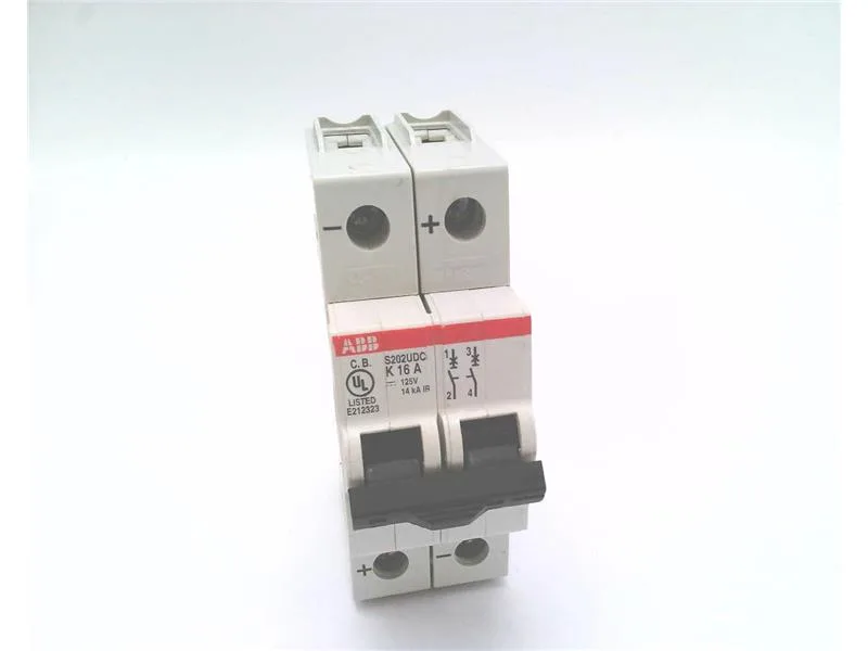 ABB S202UDC-K1.6 — 2-Pole MCB (DIN Rail) (image 4)