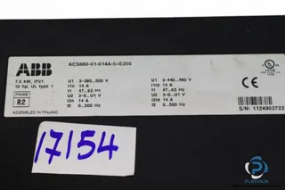 ABB ACS880-MU-Z-AINL4 — AC Drive (VFD) 480V (image 4)