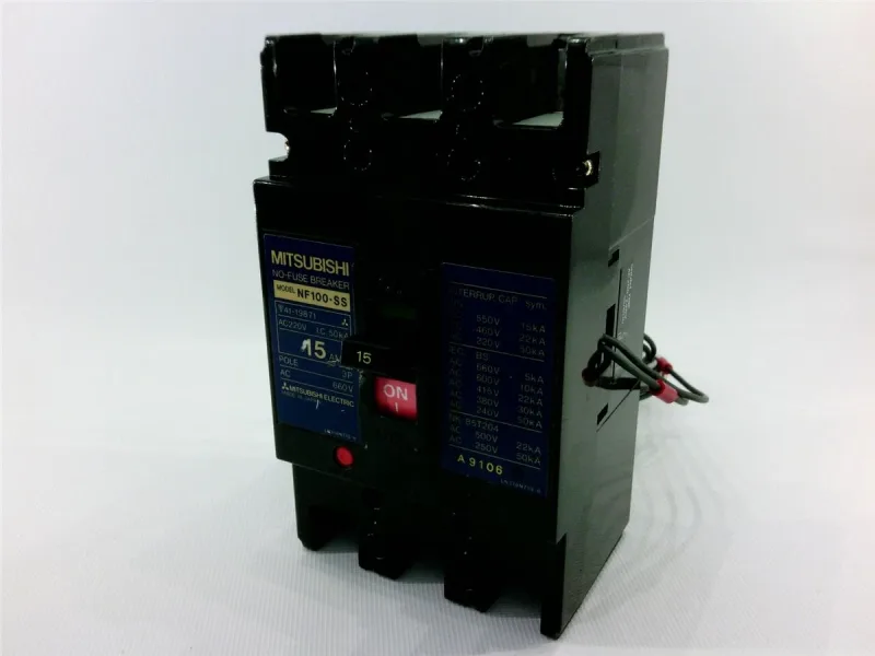 Mitsubishi Electric NF100-SS-3P-15A — Molded Case Circuit Breakers (MCCB) (image 2)