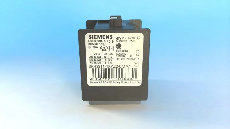 Siemens 3RH29111XA220MA7 — Contactors (image 4)