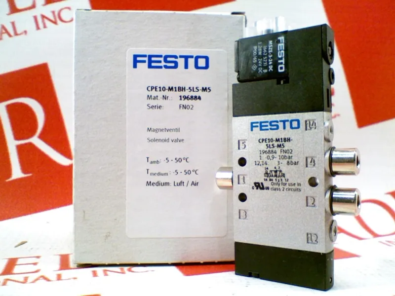 Festo CPE10-M1BH-5LS-M5 — Solenoid & Directional Valves (image 2)
