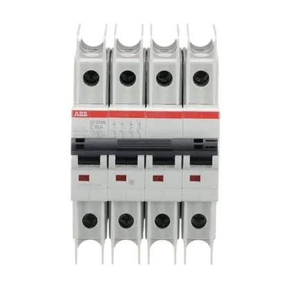 ABB SU204M-C16 — 4-Pole MCB (DIN Rail) (image 2)