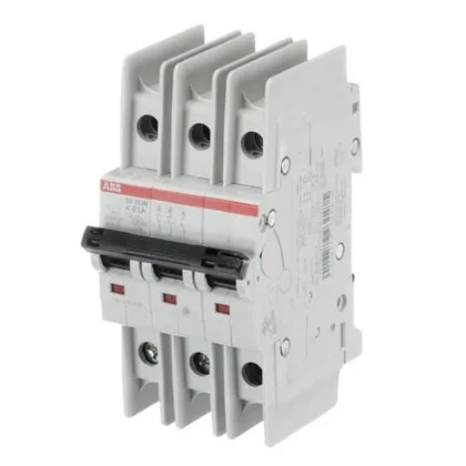 ABB SU203M-K63 — 3-Pole MCB (DIN Rail) (image 3)