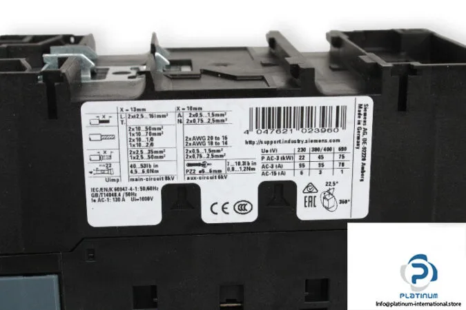 Siemens 3RT2046-1AM20 — Contactors (image 5)