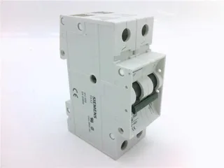 Siemens 5SX2201-8 — 2-Pole MCB (DIN Rail) (image 2)