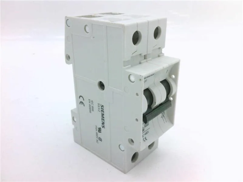 Siemens 5SX2201-8 — 2-Pole MCB (DIN Rail) (image 2)