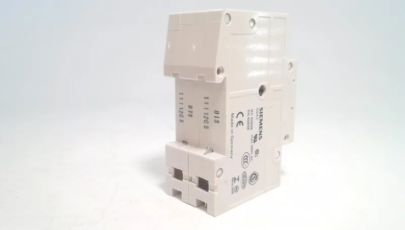 Siemens 5SX2211-7 — 2-Pole MCB (DIN Rail) (image 3)